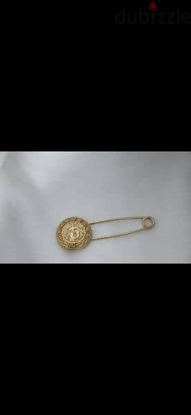 brooch versace copy pin only in gold 7