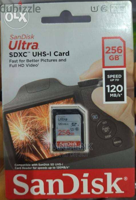 SanDisk 256GB Ultra SDXC UHS-I Memory Card,SD card 0