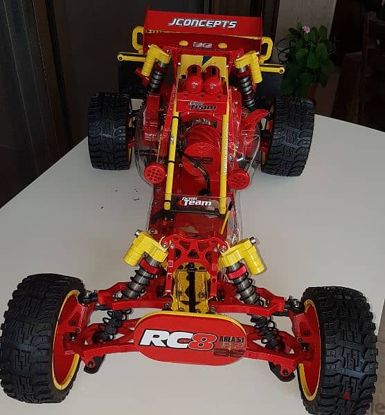 exchange on rc car, rc car,  BAJA 5B 1/5 , Fully upgraded , new in box 5