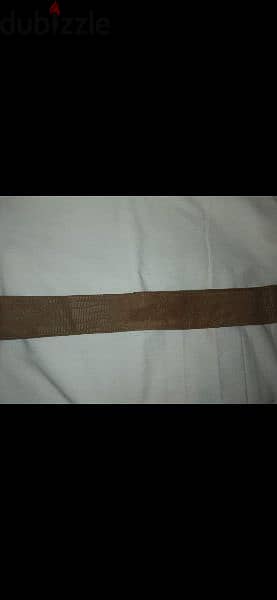 belt brown suede chemoie high quality 3