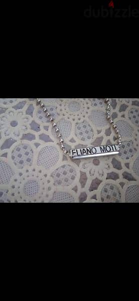 necklace Eliano Motti necklace only in silver 4