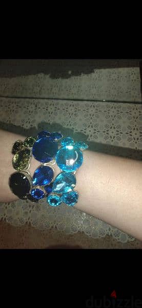 bracelet cuff bracelets azra2 nilli w zaite strassاسوارة حجر كبير 0