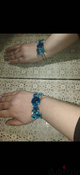 bracelet cuff bracelets azra2 nilli w zaite strassاسوارة حجر كبير 3
