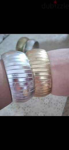 bracelet real leather 2 coloursاساور جلد لونين