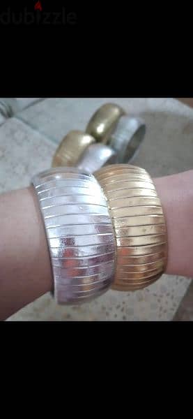 bracelet real leather 2 coloursاساور جلد لونين 7