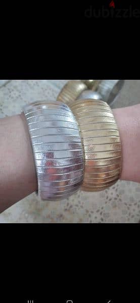 bracelet real leather 2 coloursاساور جلد لونين 8