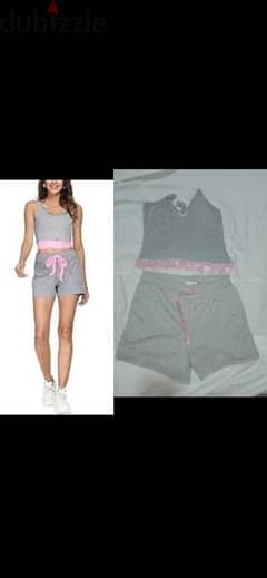 set grey shorts and top s to xL