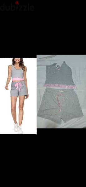 set grey shorts and top s to xL 1=7$ or 3=15$