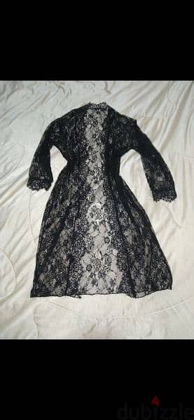 kimono cardigan lace black s to xxL 3