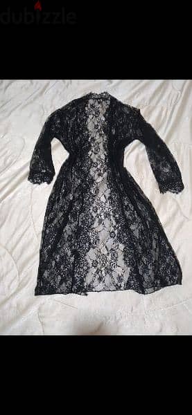 kimono cardigan lace black s to xxL 5