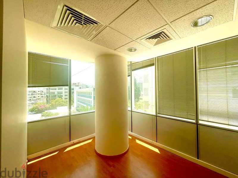 JH22-956 Office suit 350m for rent in Sin l Fil 9