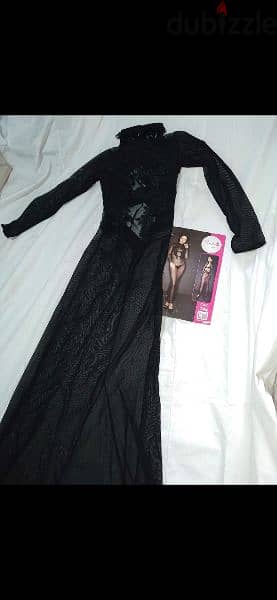 lingerie black chiffon lycra s to xxL 5