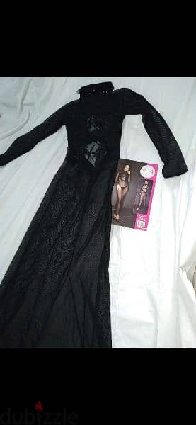 lingerie black chiffon lycra s to xxL 6