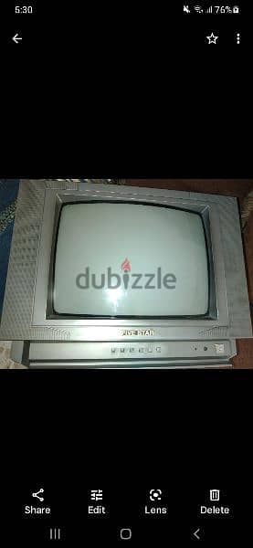 1 tv +  1 receiver used in great condition للبيع مع بعص 1