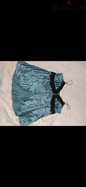 lingerie blue satin lingerie trimed lace m to xxxl 6