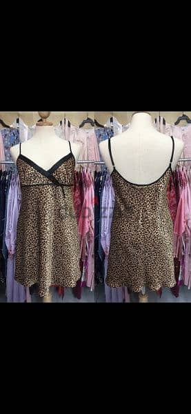 lingerie leopard print satin m l xl xxl xxxl 1