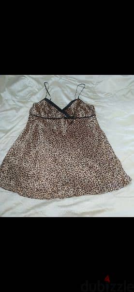 lingerie leopard print satin m l xl xxl xxxl 6