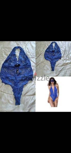 lingerie bodysuit blue only s to xxL 0