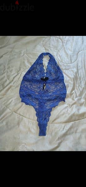 lingerie bodysuit blue only s to xxL 1