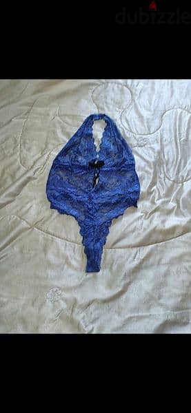 lingerie bodysuit blue only s to xxL 2
