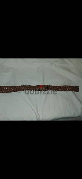 belt real leather belt brown bas 3