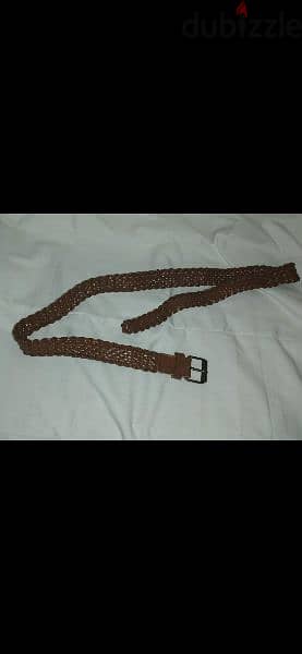 belt real leather belt brown bas 5