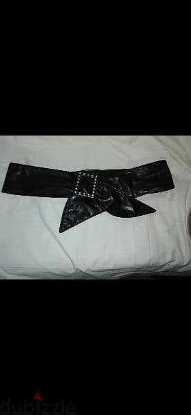 belt real leather wrap belt bas aswad 1