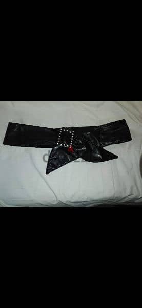 belt real leather wrap belt bas aswad 3