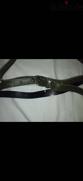 belt green army wrap belt small size 1