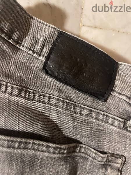 Polo RL grey slim jeans  size 36 great condition 2