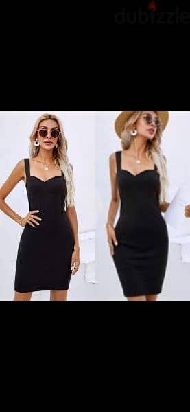 black dress halter neck lycra s to xL 1=7$ or 3= 15$