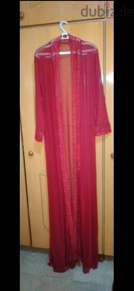 kimono full lycra lace trim s to xxxxxL 3 colours 8