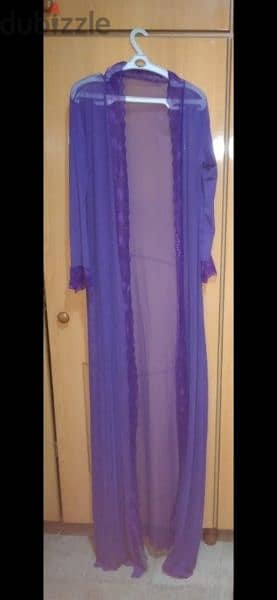 kimono full lycra lace trim s to xxxxxL 3 colours 10