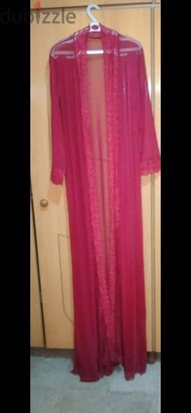 kimono full lycra lace trim s to xxxxxL 3 colours 11