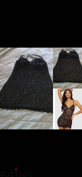 all lace lingerie black bas m to xxxxL