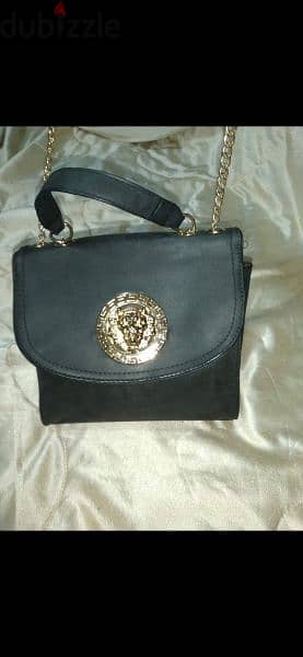 copy versace bag real leather 6
