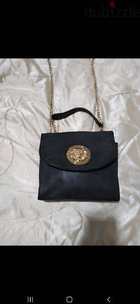 copy versace bag real leather 7
