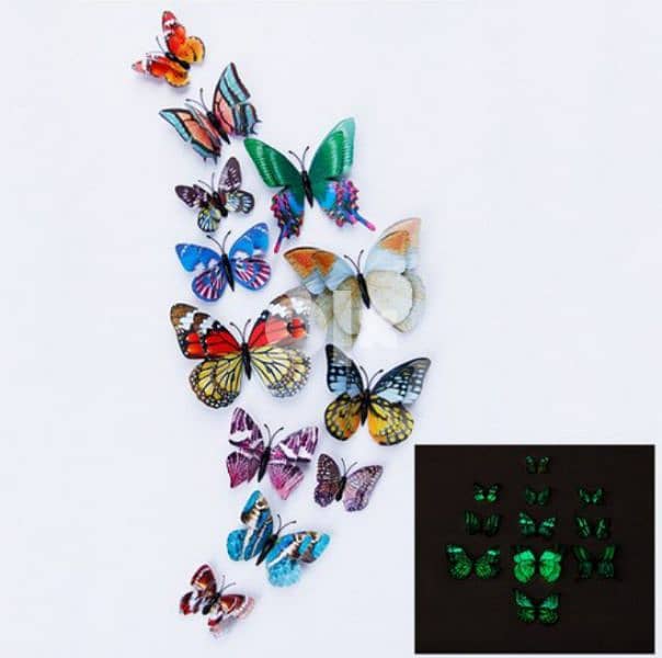 gorgeous 3D luminous butterfly 4