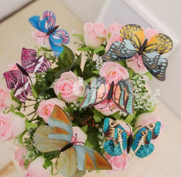 gorgeous 3D luminous butterfly 7