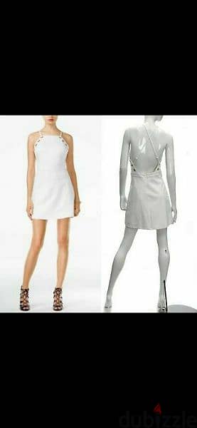 dress Guess white dress open back s to xxL 1