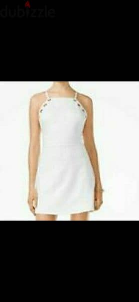 dress Guess white dress open back s to xxL 4
