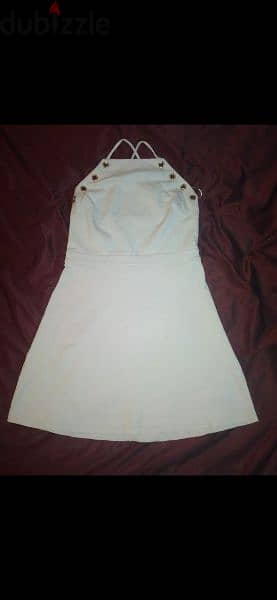 dress Guess white dress open back s to xxL 8