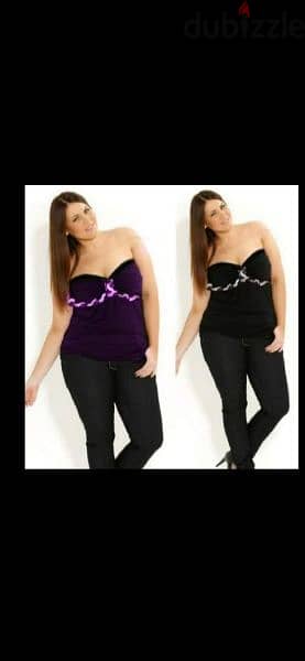 top strapless big size m to xxxL. 2 colours 1=7$ or 3=15$