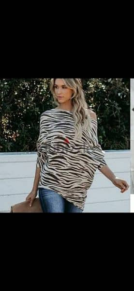 dress or top zebra print s to xL 7