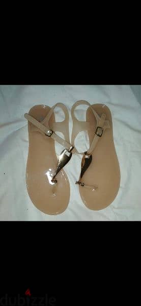 shoes sandals za7ef lon nude 39/40 bas 6