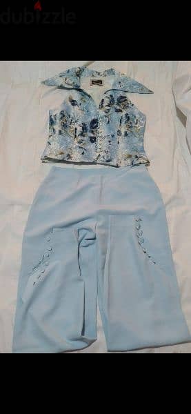 set blue jillet w pants m l xl xxl