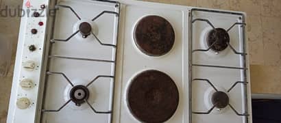 Italian Oven cooktop  and electricity