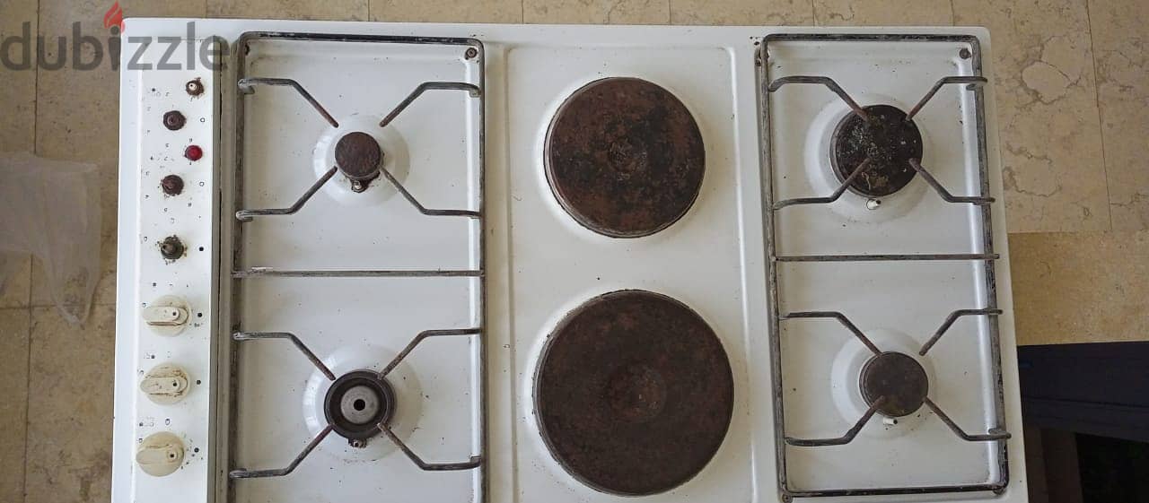 Italian Oven cooktop  and electricity 1