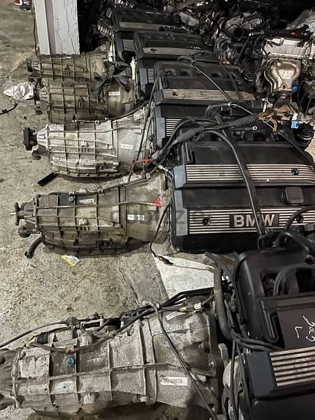 All types of BMW engines and used spare parts     BMW جميع أنواع قطع 6