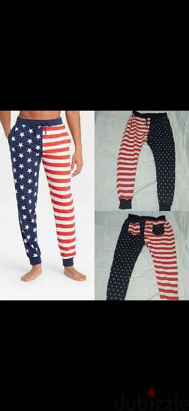 men sweat pants flag m to xxL